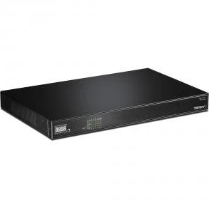 image of 16 Port 10 100 Mbps 250W AV PoE Switch 8TRTPE1016L