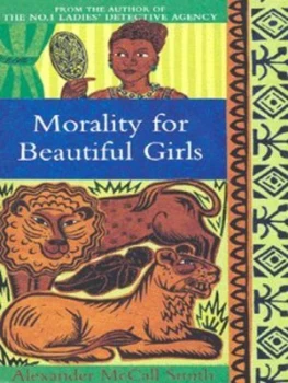 Image of Morality for Beautiful Girls by Alexander Mccall Smith Paperback