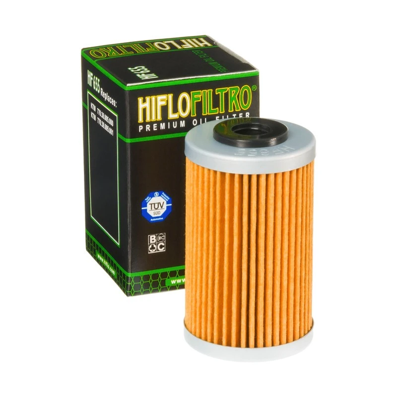 Image of HifloFiltro HF655 Oil filter Filter Insert Oil Filter (7)