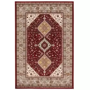 Image of Oriental Weavers Royal Classic Rug Red Multi Pattern 93 R 160X235cm
