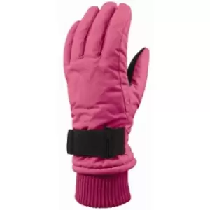 image of Carta Sport Childrens/Kids Ski Gloves (9-10 Years) (Pink)