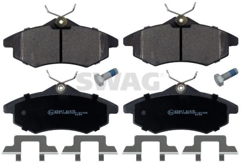 Image of Brake pad set SWAG 64 91 6590