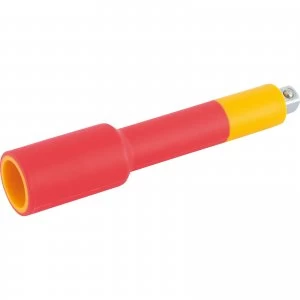 Image of Draper 1/4" Drive VDE Fully Insulated Socket Extension Bar 1/4" 75mm