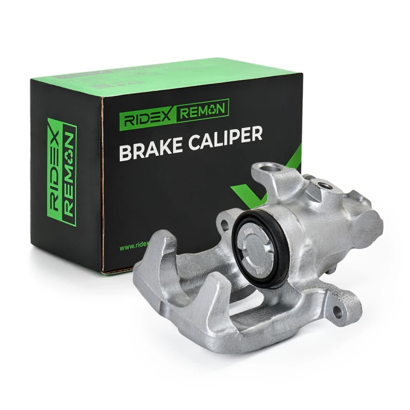Image of RIDEX REMAN 78B0047R Brake caliper Rear Axle, without holder Cast Iron Brake Caliper (78)