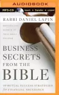 Image of business secrets from the bible
