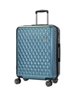 Image of Rock Luggage Allure TWDJC 8 Wheel Medium Blue Suitcase