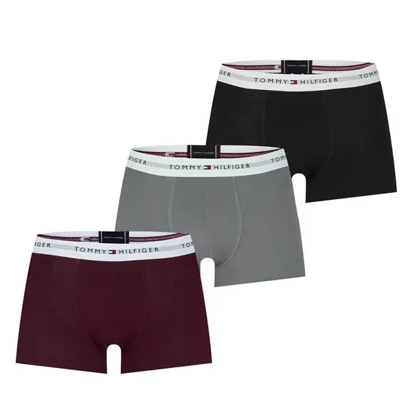 Image of Tommy Hilfiger 3 Pack Signature Boxer Shorts3P TRUNK Small Blue 42113319350
