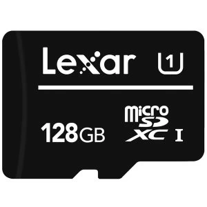 image of Lexar 128GB MicroSDXC Memory Card