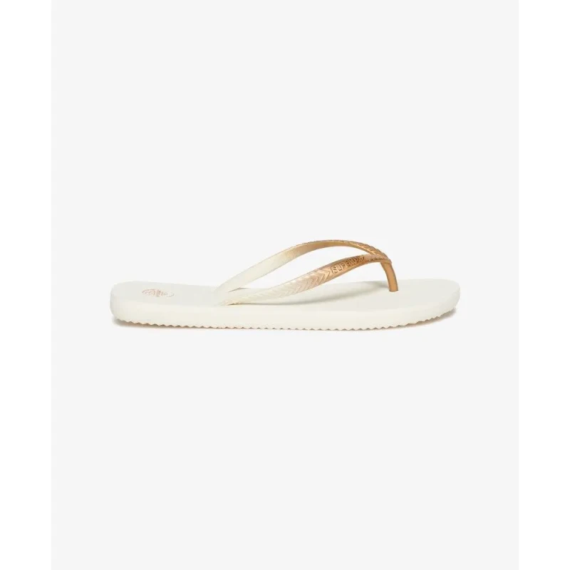 Image of Superdry Metallic sandals for girls Superdry Core Blanc Female 3/4 ans