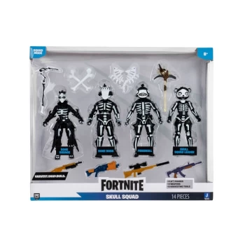 Image of Fortnite - Squad Mode Skull Squad S7 4 Figure Pack