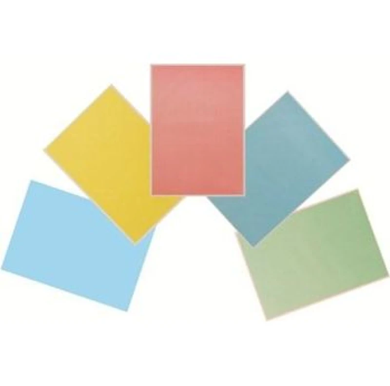 Image of Crossbow Education A4 Overlay 5 pack: 1 of each of Aqua Blue- Sky Blu