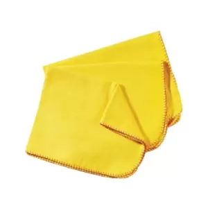 Image of 20"X16" Yellow Cotton Duster