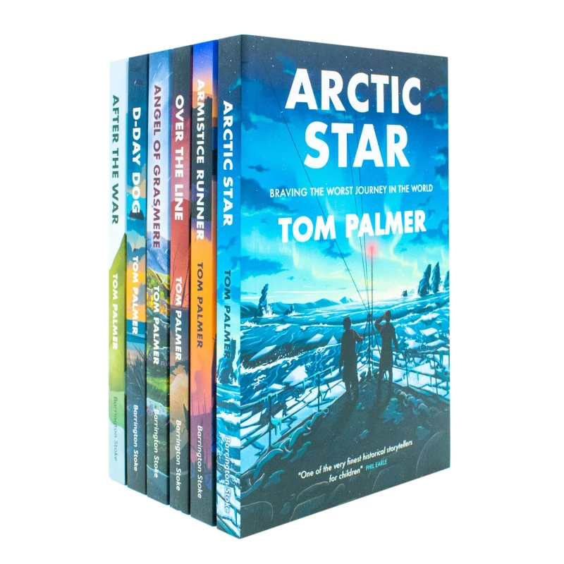 Image of Tom Palmer Conkers Series Complete 6 Book Set Armistice Runner, D-Day Dog, After The War Tom Palmer Books