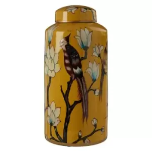 Image of Interiors By Ph Ochre Oriental Large Ceramic Jar