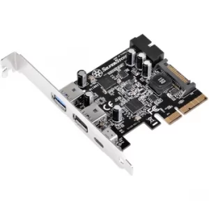 Image of Silverstone ECU05 USB 3.1 and USB 3.0 PCIe Expansion Card