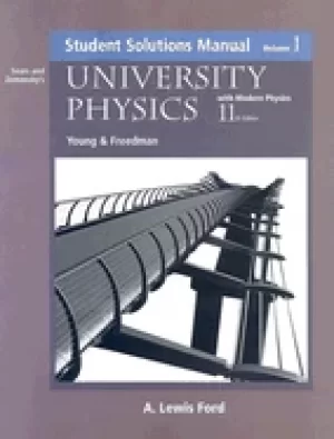 Image of university physics with modern physics student solutions manual volume 1 11