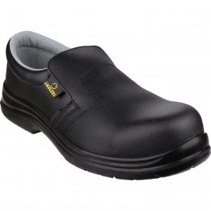Image of Amblers Safety FS661 Metal Free Lightweight Slip On Safety Shoe Black Size 10