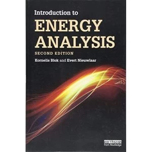 Image of Introduction to Energy Analysis by Evert Nieuwlaar, Kornelis Blok (Paperback, 2016)