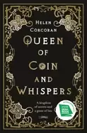 Image of queen of coin and whispers a kingdom of secrets and a game of lies