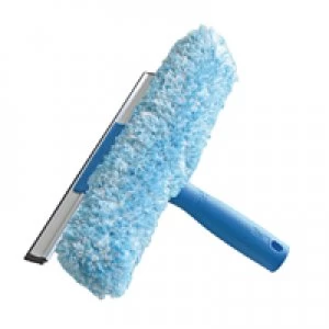 image of Unger 2 in 1 Window Combi Squeegee and Scrubber 250mm 945134