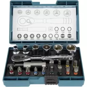 image of Makita B-54081 Bit set 1/4 21 Piece B-54081