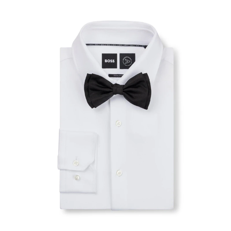 Image of Boss Mens Bow Tie Black male One Size