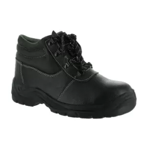 Image of Centek Safety FS330 Lace-Up Boot / Womens Boots / Safety Workwear (5 UK) (Black)