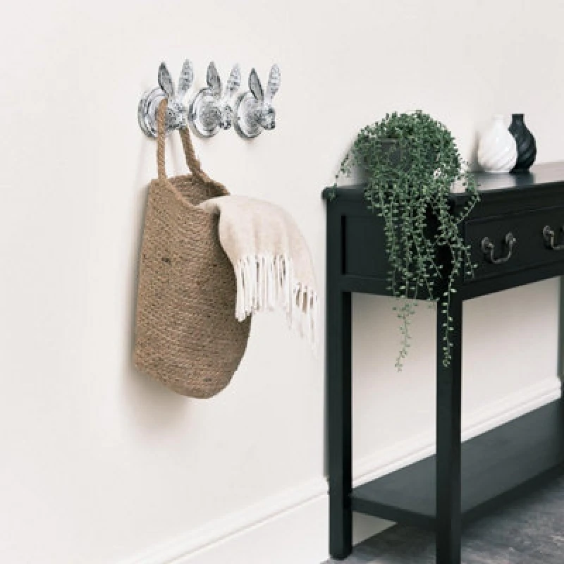 Image of Melody Maison Jute Hanging Basket Light Brown unisex