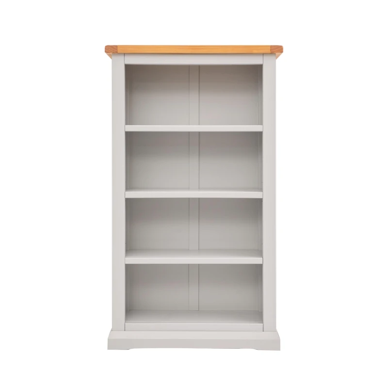 Image of Cabinet Bits Bookcase with plinth 120x70x25cm in Light Grey Size: 120 x 70 x 25cm Light Grey Unisex 120 x 70 x 25 cm