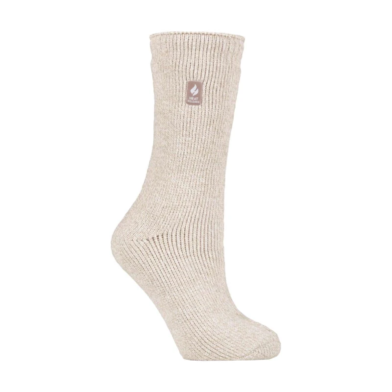 Image of SOCKSHOP Heat Holders 1 Pair Original 2.3 TOG Thermal Socks Beige