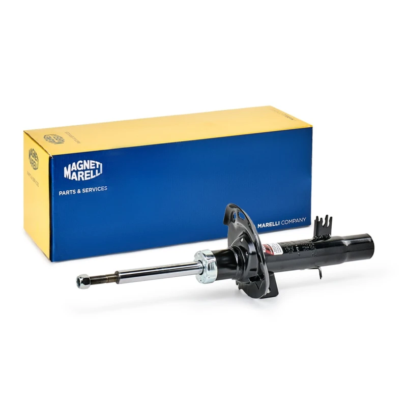 Image of MAGNETI MARELLI 356327070200 Shock absorber Front Axle Left, Gas Pressure, Twin-Tube, Suspension Strut, Top pin Shock Absorber (854)
