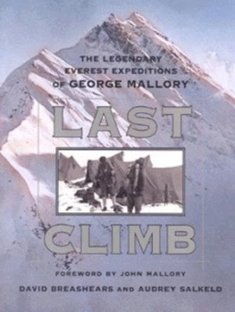 Image of Last Climb by David Breashears Hardback