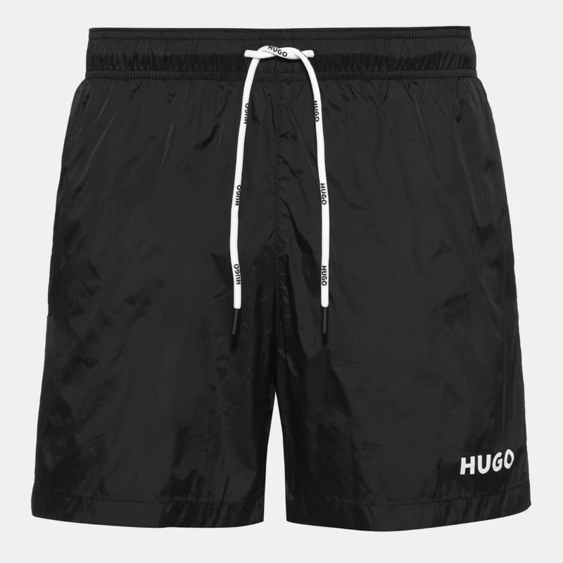 Image of Hugo Mens Haiti Quick Drying Swim Shorts Black 001 male XS