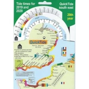 Image of QuickTide south east: tide times for 2019 and 2020 Quick Tide 20th year Paperback / softback 2018