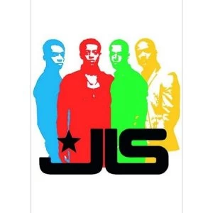 Image of JLS - Beach Hut Postcard