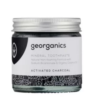 image of Georganics Mineral Activated Charcoal Toothpaste 60ml