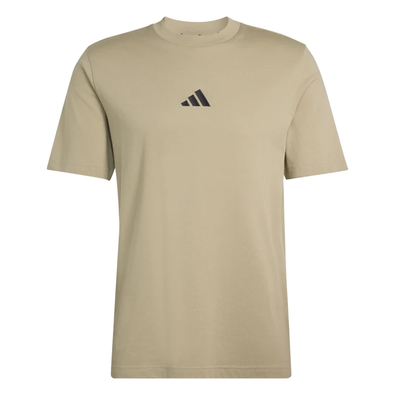Image of Adidas T-Shirt with small logo adidas Essentials Marron Male 2XL