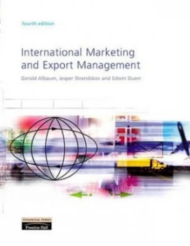 Image of International Marketing and Export Management by Prof Gerald Albaum Book