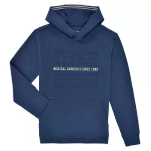 Image of Teddy Smith S-RUN HOODY boys's Childrens sweatshirt in Blue - Sizes 8 years,10 years,12 years,14 years,16 years
