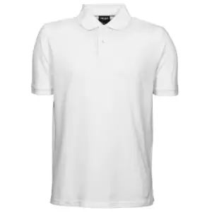 Image of Tee Jays Mens Heavy Pique Short Sleeve Polo Shirt (2XL) (White)
