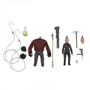 image of NECA Puppet Master Pinhead and Tunneler Ultimate Action Figure (Pack of 2)