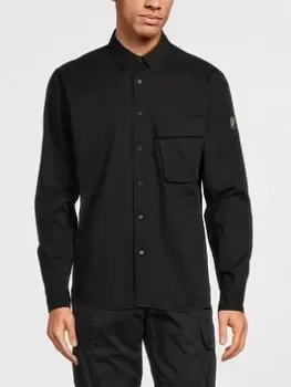 Image of Belstaff Scale Shirt - Black