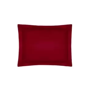 Image of Easy Care Minimum Iron Oxford Pillowcase Red