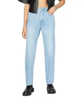 Image of Frame High N Tight High Rise Straight Leg Jeans in Zona