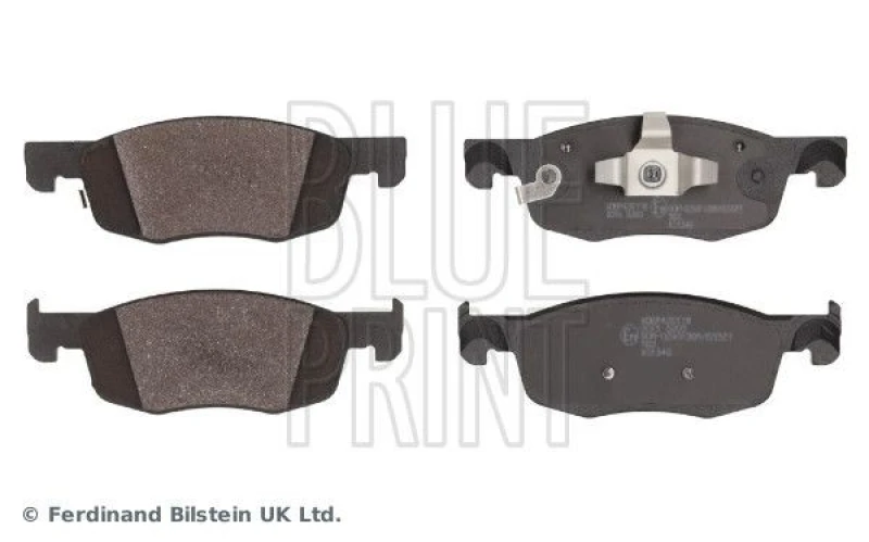 Image of Blue PRINT Brake pad set Blue PRINT ADBP420116