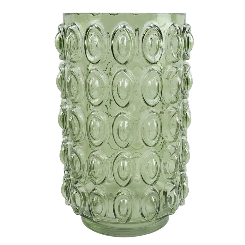Image of Glass Vase Green Retro Bubble Vase 30Cm Botanik, Green BK-40576