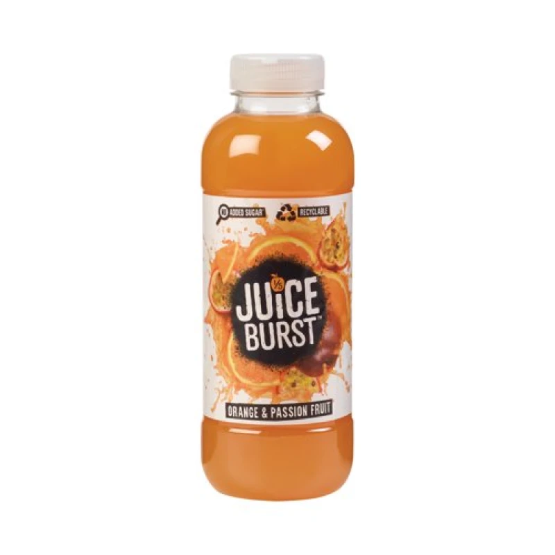 Image of Juice Burst Juice Burst Orange and Passion Fruit 500ml (Pack of 12) JBRSTORGPAS500ML JBRSTORGPAS500ML