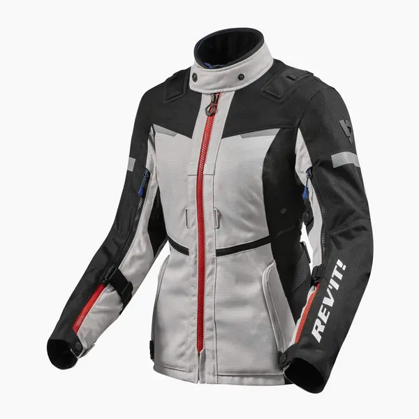 Image of REV'IT! Sand 4 H2O Jacket Lady Silver Black Size 44