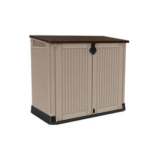 Image of Keter Store it out midi Wood effect Garden storage box