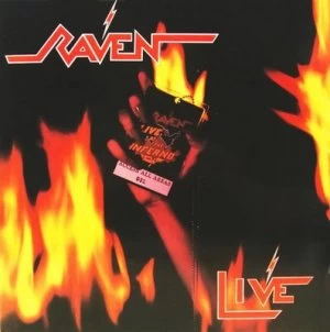 image of Live at the Inferno by Raven CD Album